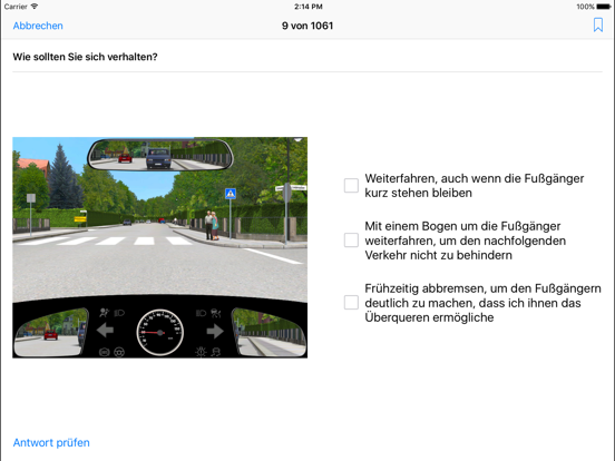 Screenshot #4 pour Führerschein-Trainer Lite
