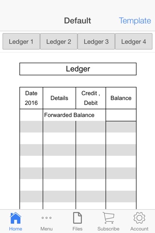 Office Ledger screenshot 2