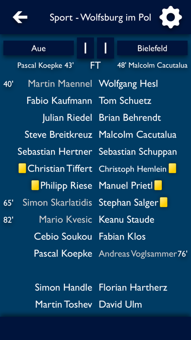 Screenshot #3 pour ATN - Alle Nachrichten für Arminia Bielefeld