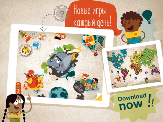 Скачать игру Little Explorers - Образовательные игры для детей