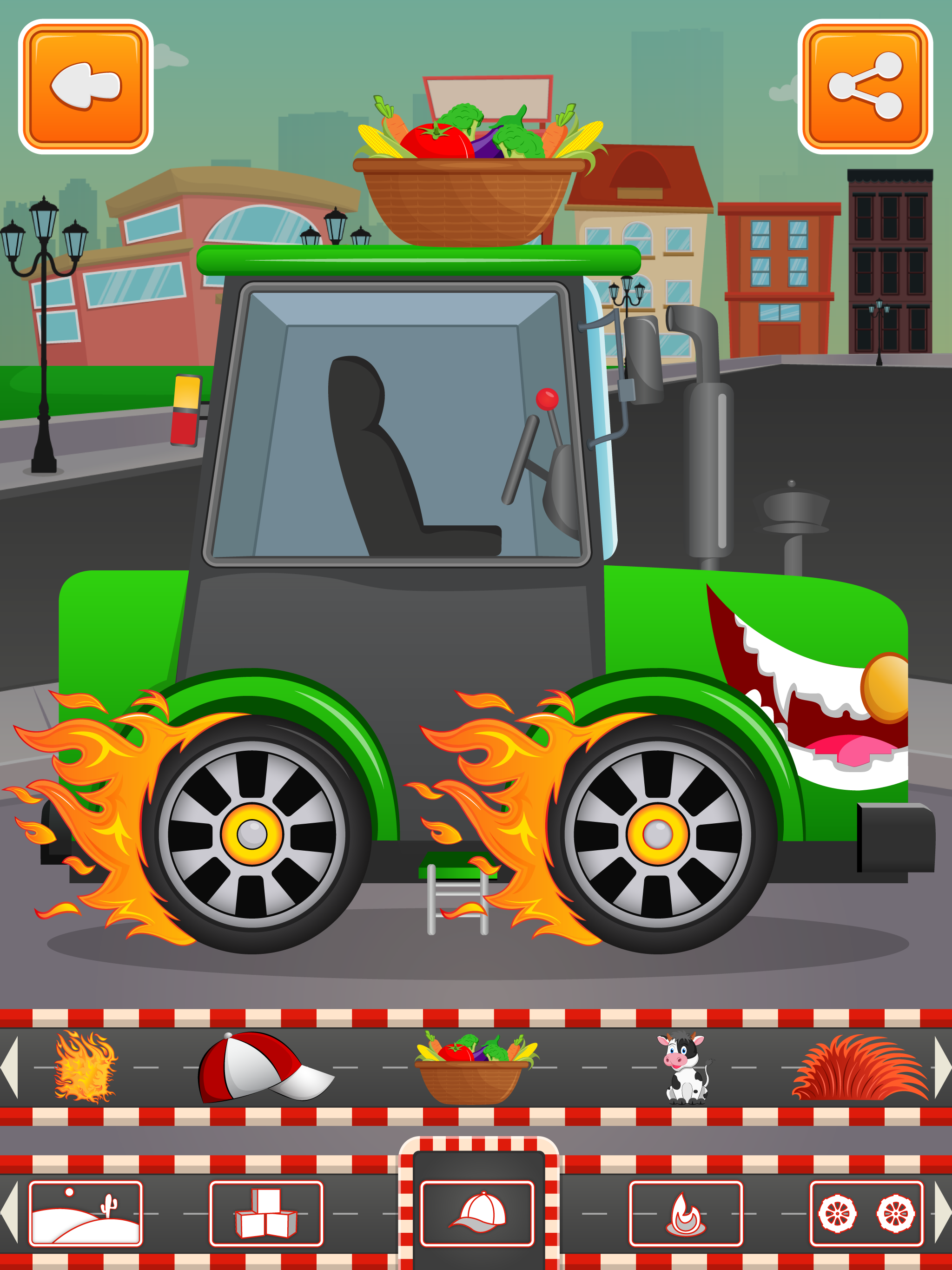 Little Tractor Builder Factory- Tractors Maker for kids screenshot 8