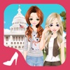 Icon American Girls 2 - Dress up and make up game for kids who love fashion games