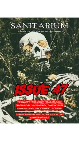 Game screenshot Sanitarium Magazine: Horror Fiction, Dark verse and Macabre Entertainment apk