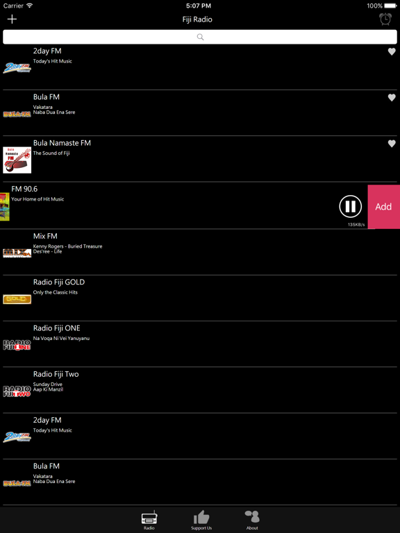 Fiji Radio - FJ Radio iPad screenshot 4 - Entertainment app