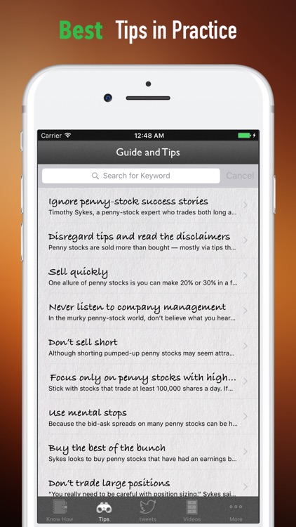 Penny Stocks 101 - Investing Guide and Study Tips screenshot-3