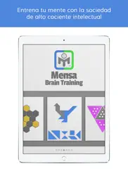 mensa brain training ipad capturas de pantalla 1