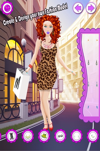 Fashion Salon Dress Up Girl Virtual Makeover Party screenshot 2