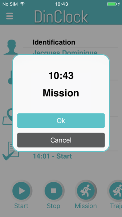 DinClock mobile screenshot 3