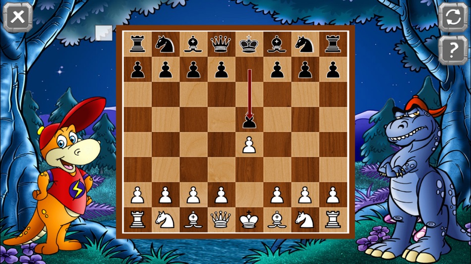 #3. Dinosaur Chess: Learn to Play! (iOS) Podle: Universis Technology