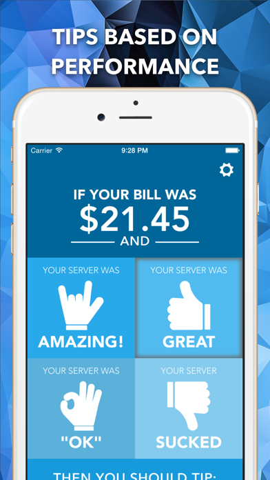 Screenshot #3 pour What Should I Tip? - Tip Emotionally