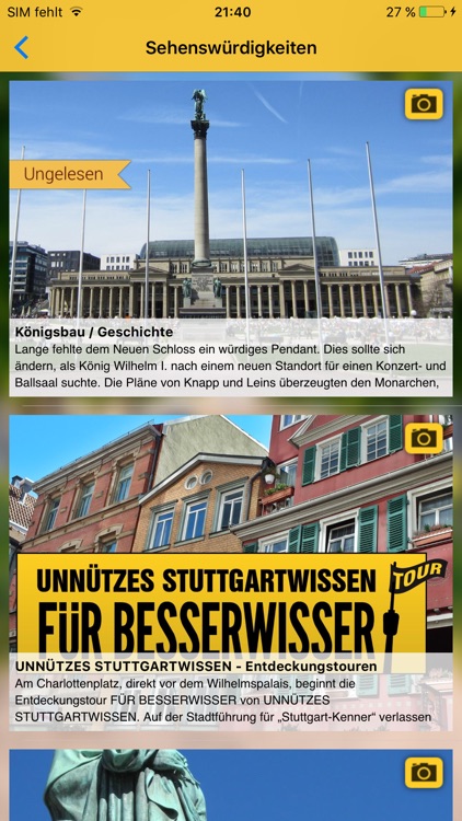 Unnützes Stuttgartwissen