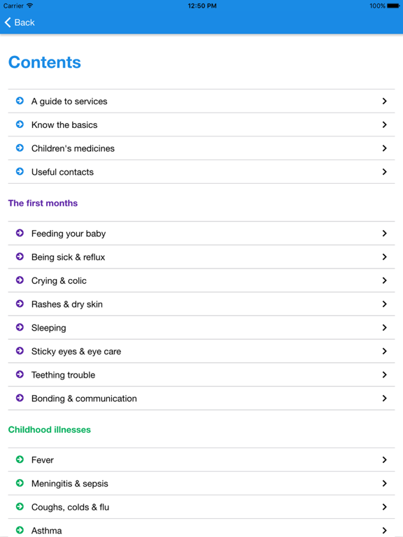 Screenshot #4 pour Berkshire Child Health