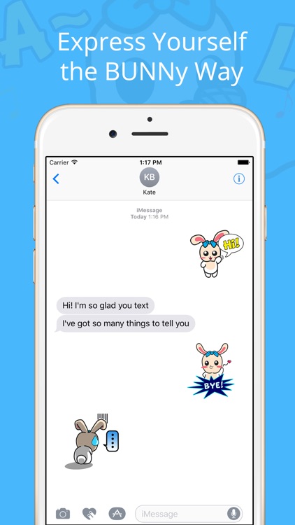 BUNNy Stickers for iMessage screenshot-4