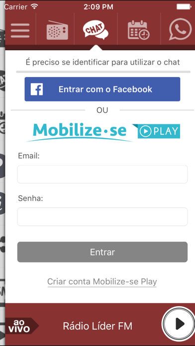 Screenshot #2 pour Rádio Líder FM - Ipatinga