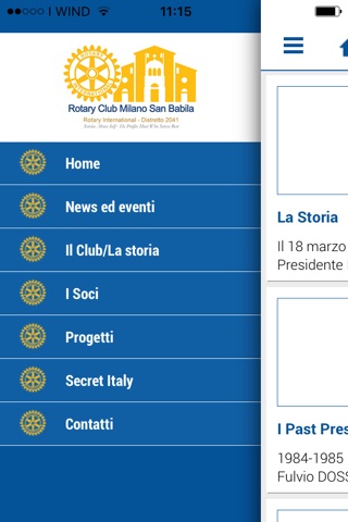 Rotary Club Milano San Babila screenshot 2