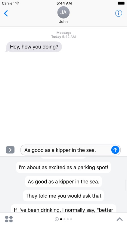 James - Your Chatty Butler