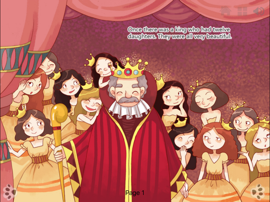 Screenshot #4 pour Twelve Dancing Princesses Interactive Book iBigToy