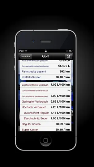 Screenshot von Car Care: Benzin & Wartung auf dem iPhone 1