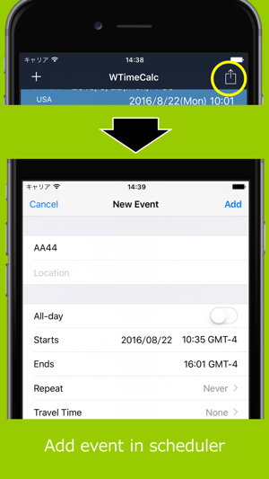 WTimeCalc to make the schedule for citizens of the world(圖3)-速報App