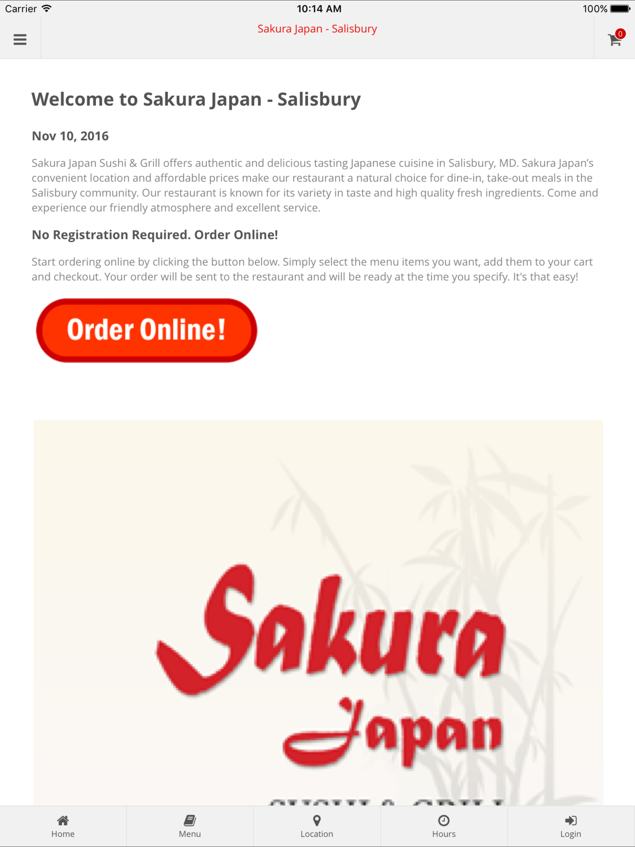 Sakura Japan - Salisbury