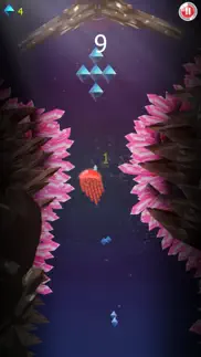 jelly fish deep blue sea diver in ocean saga quest iphone screenshot 1