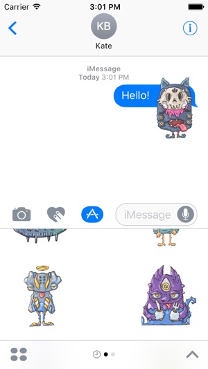 Happy Halloween Monster Stickers(圖2)-速報App