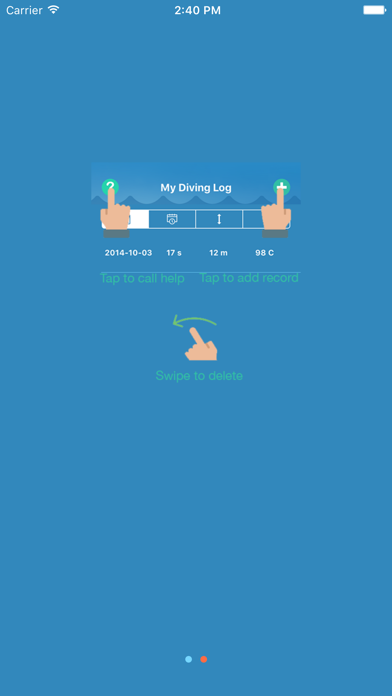 Track Scuba Diver & Deep Diving Trips Log Liteのおすすめ画像3