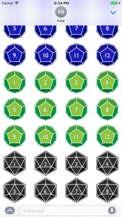 Dice Stickers screenshot-3