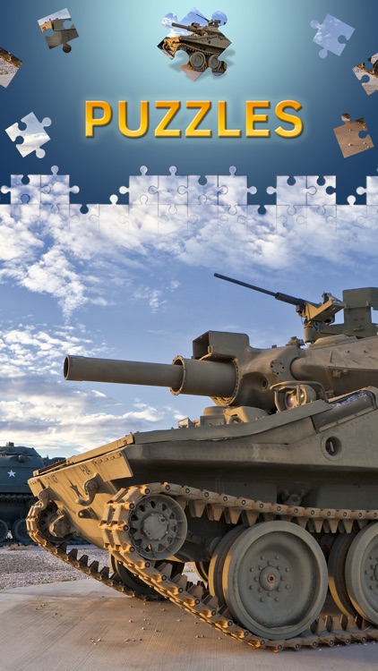 Military Tank Jigsaw Puzzles HD. Premium