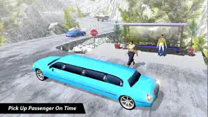 Limo Driver free 3D simulator-Offroad Snow Mania screenshot #4 for iPhone