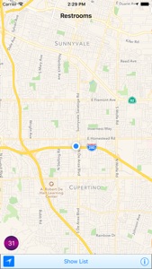 Restroom Locator screenshot #1 for iPhone