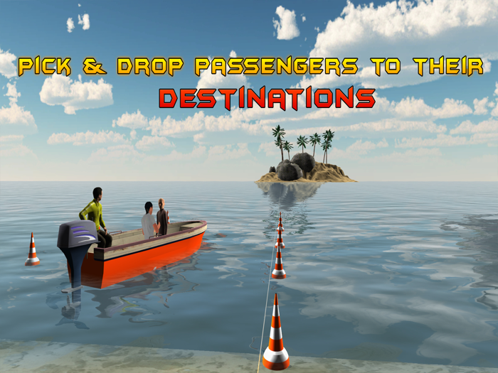 3D Motor Boat Simulator – Ride high speed boats in this driving simulation game
