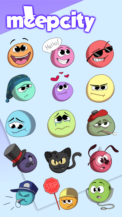Screenshot #1 pour MeepCity Stickers
