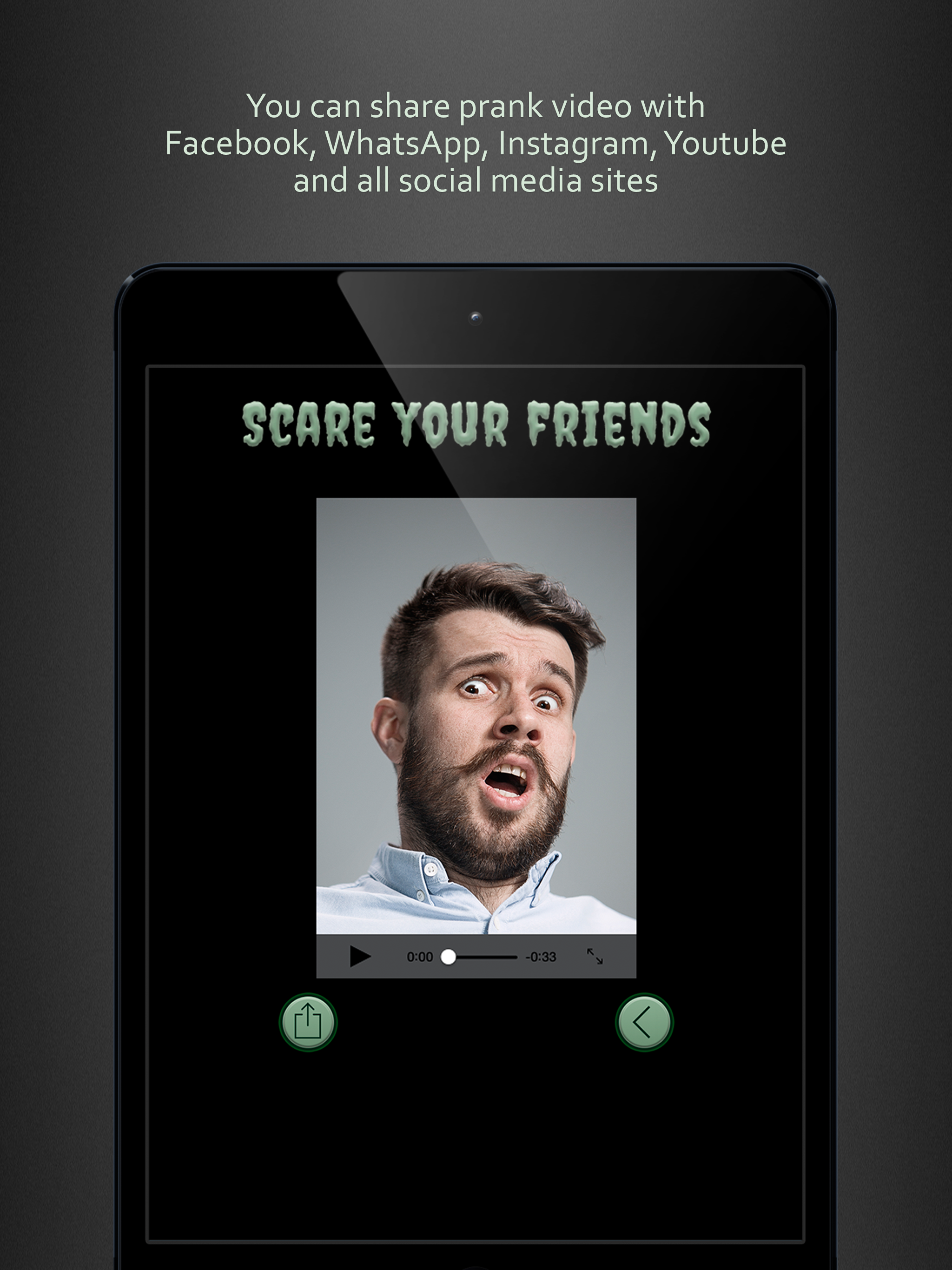 Scare And Record Your Friends - Scary Cam