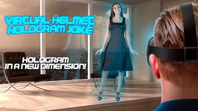 Screenshot #3 pour Virtual Helmet Hologram Joke