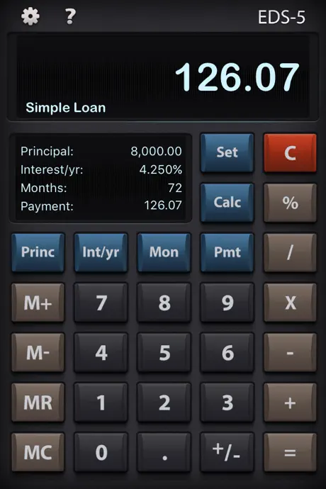 EDS-5 Multifunction Calculator