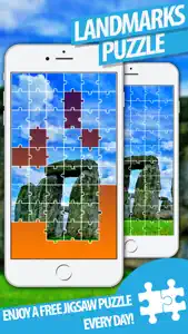 Landmarks Jigsaw Puzzles –  Best Free Fun.ny Game screenshot #4 for iPhone