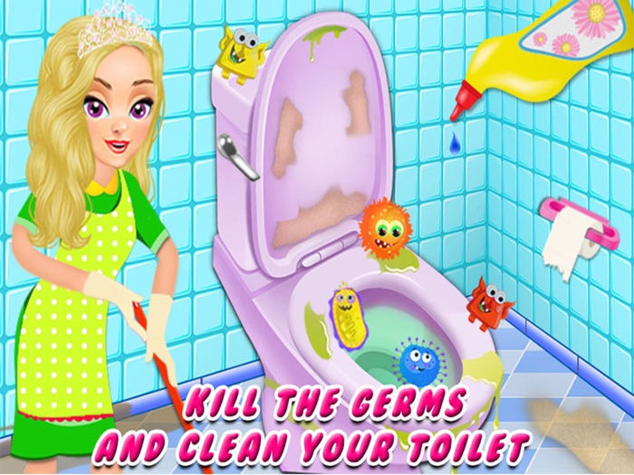 Dirty Bathroom Cleaning