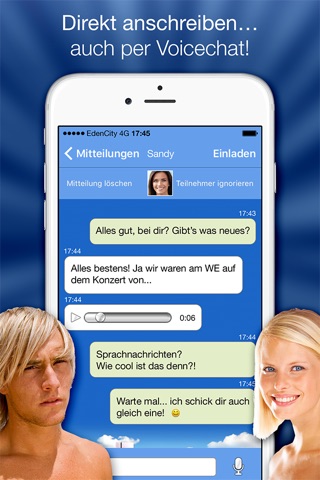EdenCity Chat - online flirts & games screenshot 2