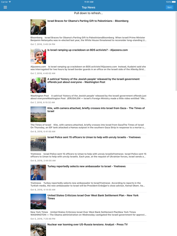 Screenshot #4 pour Israel News Today & Radio Free - Live & Breaking