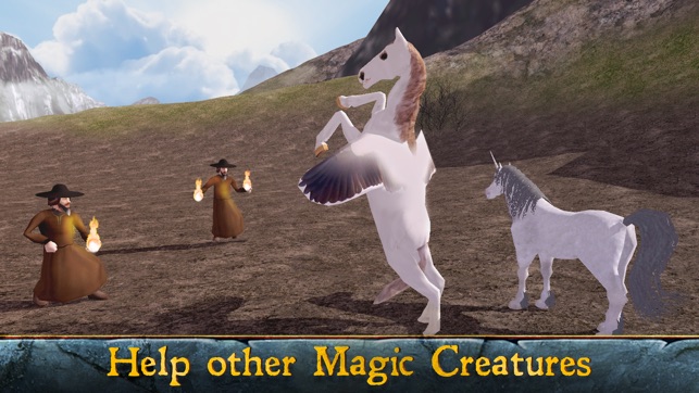 Flying Pegasus: Magic Horse Simulator 3D(圖2)-速報App