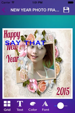 New Year Photo Frames screenshot 4