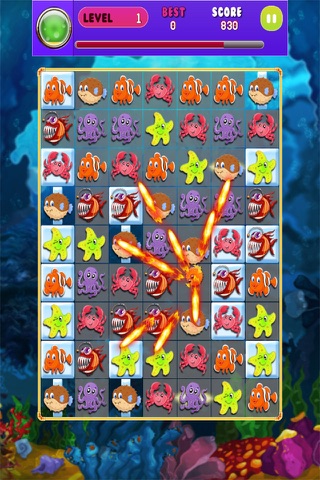 Fish Kingdom - Free Fish Farm Match 3 Puzzle Games screenshot 3