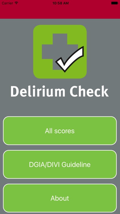 Delirium Check