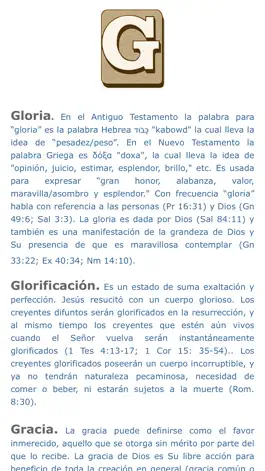 Game screenshot Diccionario Teológico apk