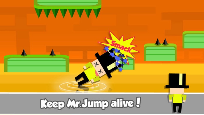 Happy Mr Jump Endless Arcade Running Game