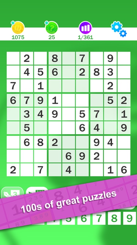 Sudoku : World's Biggest Number Logic Puzzle screenshot 1