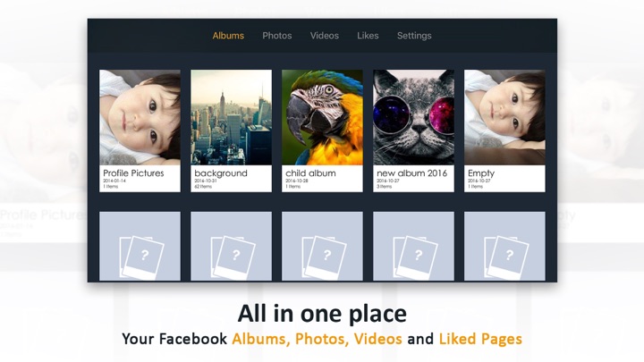 Screenshot #2 pour Media for Facebook