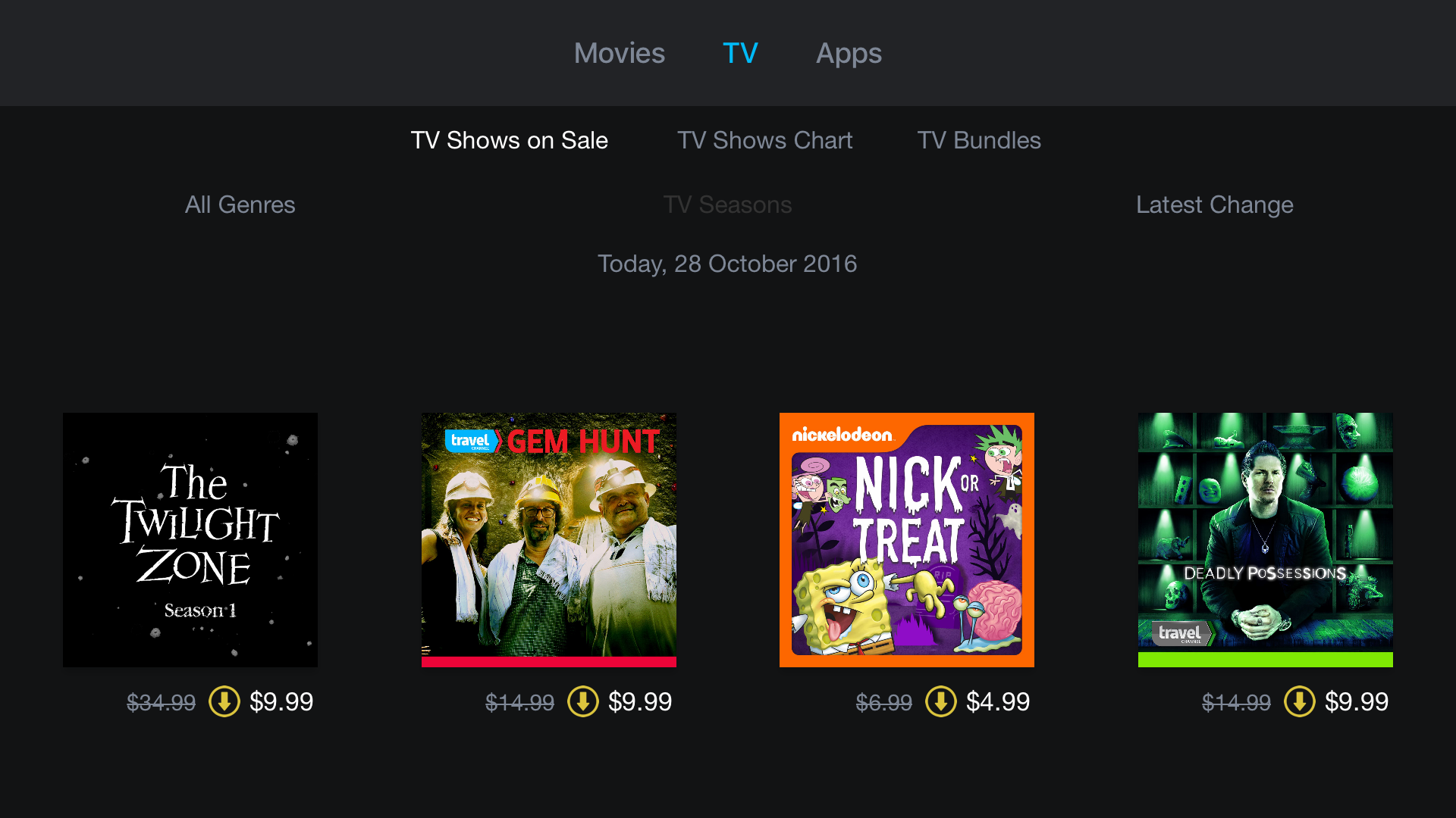 CheapCharts - Movie & TV Deals