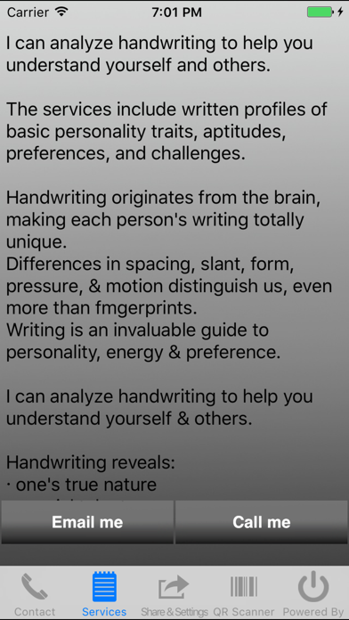 Handwriting Analysis by Dave screenshot 2